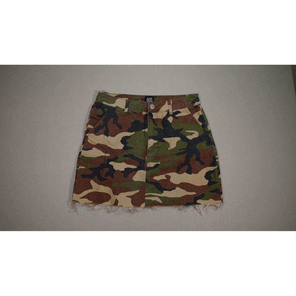 BDG Urban Outfitters Camo Mini Skirt Y2K Military Cargo Grunge Women's Large